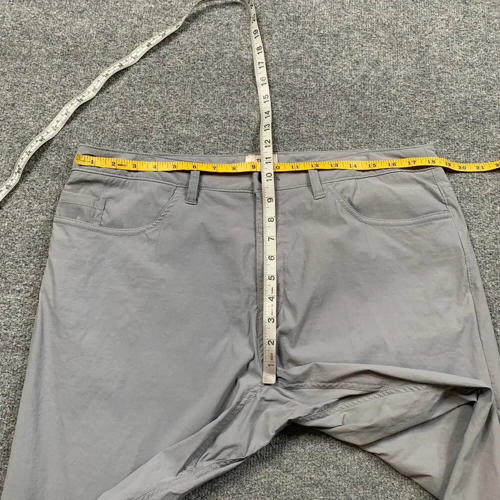 The North Face Pants Mens 36 Gray Sprag 5 Pocket Nylon Stretch Hiking Travel
